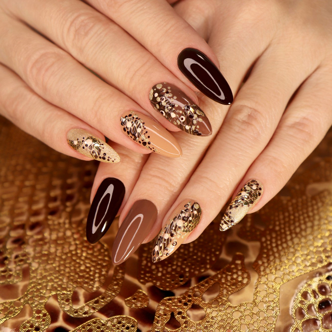 luxurious-multicolored-beige-brown-manicure-with-animal-design-long-nails copy